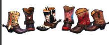 Load image into Gallery viewer, Set of 6 Boot Vases Toothpick Holders