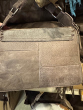 Load image into Gallery viewer, BA2068 Floral Stitched Fringe Envelope Purse