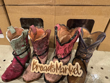 Load image into Gallery viewer, RA3186 Set of 4 Boot Vase Pen Holders