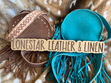 Load image into Gallery viewer, Bootstitch Suede Leather Crossbody Fringe Purse