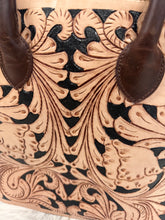 Load image into Gallery viewer, Tooled Leather Holly Tote Bag