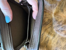 Load image into Gallery viewer, Tooled Floral Flip Crossbody Purse