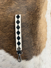 Load image into Gallery viewer, Tooled Leather Wristlet Keychains