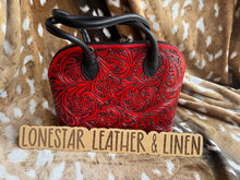 Load image into Gallery viewer, The Penelope Tooled Handle Crossbody Purse
