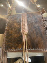 Load image into Gallery viewer, Braided Cowhide Crossbody Purse