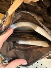 Load image into Gallery viewer, Tooled Floral Fringe Crossbody Purse