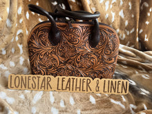 Load image into Gallery viewer, The Penelope Tooled Handle Crossbody Purse