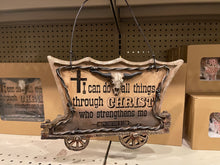 Load image into Gallery viewer, Chuckwagon I Can Do All Things Wall Decor