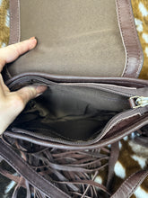 Load image into Gallery viewer, Club Checkered Fringe Crossbody Purse