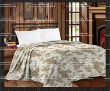 Load image into Gallery viewer, MIA Cow Print Super Plush Blankets