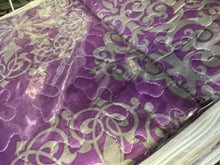Load image into Gallery viewer, Purple Damask Bedding Set