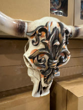 Load image into Gallery viewer, Fleur de Lys Cowskull