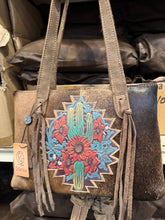 Load image into Gallery viewer, BA2842 Cactus Tooled Leather Cowhide Purse