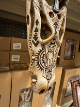 Load image into Gallery viewer, Alligator Tooled Wall Decor