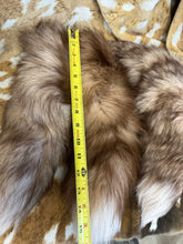 Load image into Gallery viewer, Natural Brown Red Fox Tail Keychains