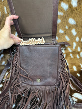 Load image into Gallery viewer, Club Checkered Fringe Crossbody Purse