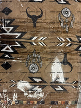 Load image into Gallery viewer, Brown Aztec Bedding Set