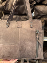 Load image into Gallery viewer, BA2830 Concho Cowhide Tooled Leather Handbag Purse