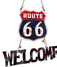 Load image into Gallery viewer, Route 66 Welcome Sign
