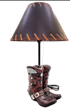 Load image into Gallery viewer, RA54094 Silver Detail Boot Lamp