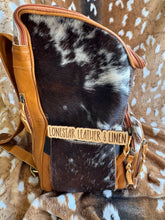 Load image into Gallery viewer, Cowhide & Leather Jess Backpacks