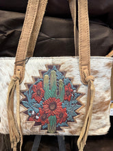 Load image into Gallery viewer, BA2842 Cactus Tooled Leather Cowhide Purse