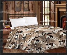 Load image into Gallery viewer, MIA Cow Print Super Plush Blankets
