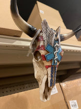 Load image into Gallery viewer, Doctor Nurse Cowskull Wall Decor