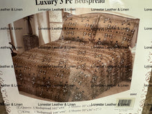 Load image into Gallery viewer, Brown Aztec Bedding Set