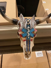 Load image into Gallery viewer, Doctor Nurse Cowskull Wall Decor