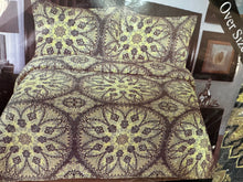 Load image into Gallery viewer, Gold & Grey Bedding Set