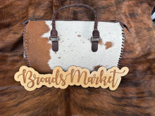 Load image into Gallery viewer, XL Cowhide Speedy Crossbody Shoulder Purses