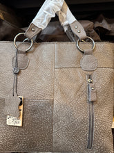 Load image into Gallery viewer, BA2839 Blue Aztec Cowhide Handbag