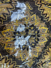 Load image into Gallery viewer, Grey & Mustard Mandala 3 Piece Bedding Set