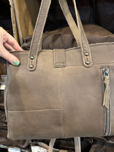 Load image into Gallery viewer, Tooled Floral Cowhide Handbag Purse BA2824