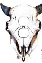 Load image into Gallery viewer, Cowskull Cover Plates