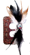 Load image into Gallery viewer, Feather Concho Cover Plates