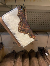 Load image into Gallery viewer, Cowhide Wristlet Wallets