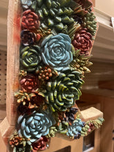 Load image into Gallery viewer, Succulent Boot Wall Decor