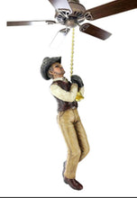 Load image into Gallery viewer, Cowboy Light Fan Pull Accent