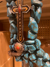 Load image into Gallery viewer, Turquoise Stone Boot Wall Decor