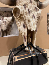Load image into Gallery viewer, Cowskull Sunflower Cactus Statue