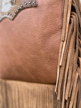 Load image into Gallery viewer, Cowhide Tri Cross Crossbody