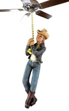 Load image into Gallery viewer, Cowgirl Light Fan Pull Cord Accessory