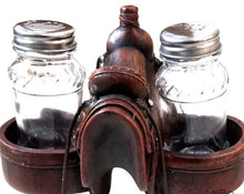 Load image into Gallery viewer, Saddle Salt & Pepper Shaker Set