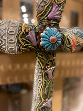 Load image into Gallery viewer, Lilly Floral Cross