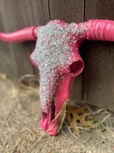 Load image into Gallery viewer, Matel Pink Cowskull - message to order