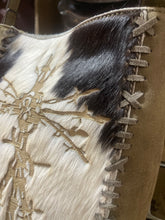 Load image into Gallery viewer, Cowhide Branded Tree Windmill Crossbody Purse