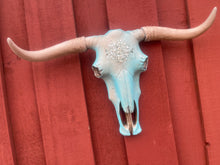 Load image into Gallery viewer, Tiffany Embelished Cowskull