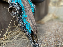 Load image into Gallery viewer, Turqouise Cowboy Cowskull